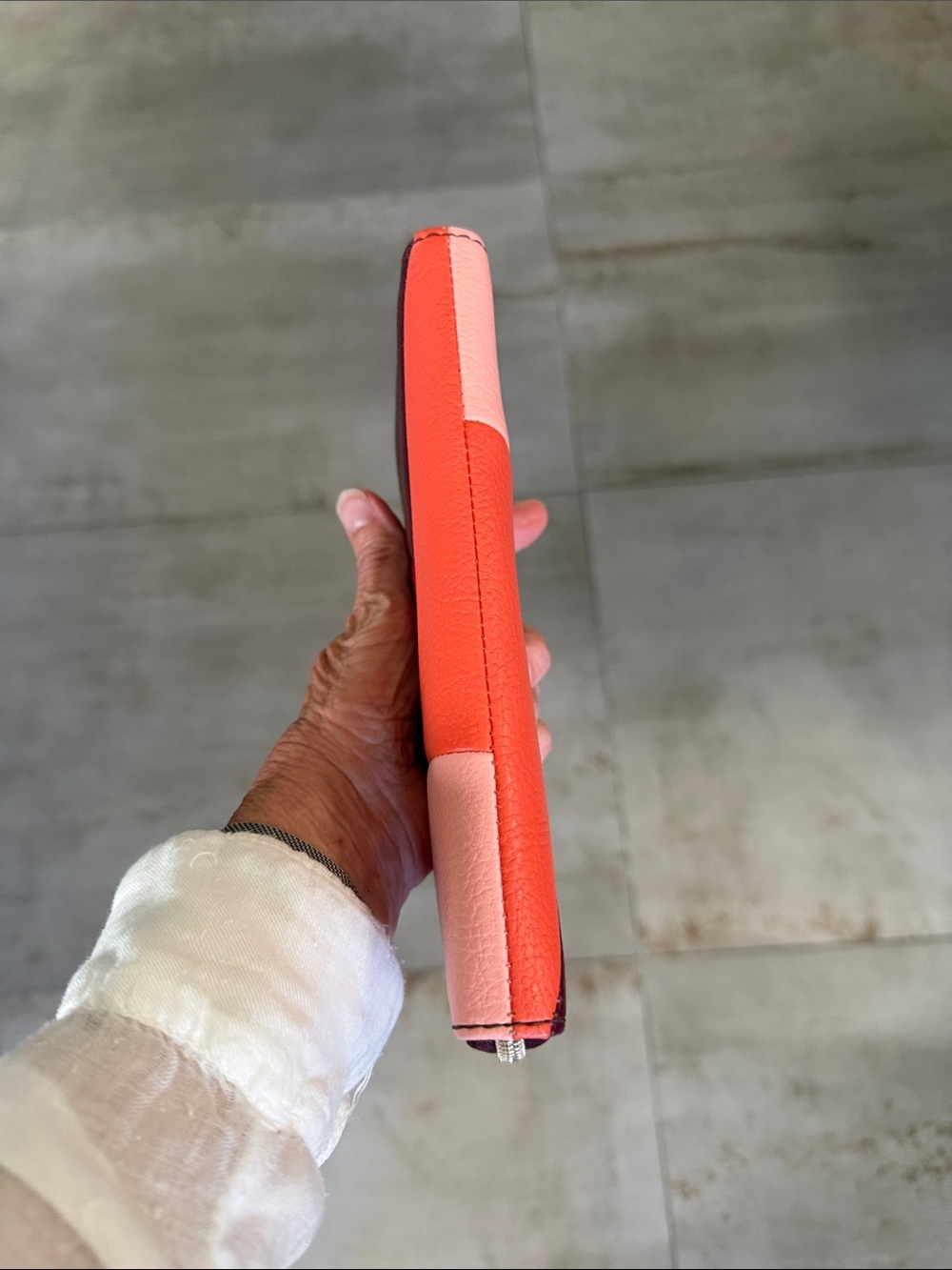 Fossil Colorblock Zip Around Wallet - Picture 4 of 6